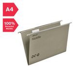 Multifile Foolscap Green 50