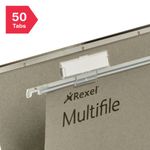 Multifile Foolscap Green 50
