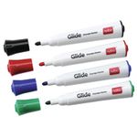 Nobo Glide Drymarker Assorted Pk4