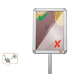 Nobo Premplus A4 Poster Stand Snap
