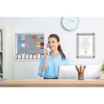 Nobo T-Card Size 3 Light Blue Pk100