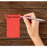 Nobo T-Card Size 4 Red Pk100