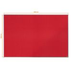 Nobo Essence Felt Brd 1800X1200 Red