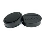 Nobo Whiteboard Magnets 38 Blk Pk10