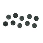 Nobo Whiteboard Magnets 38 Blk Pk10