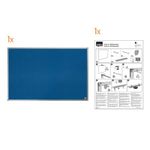 Nobo Essence Felt Brd 1800X1200 Blue