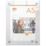 Nobo A5 Acrylic Wall Mounted Frame