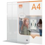 Nobo A4 Acrylic Freestanding Frame