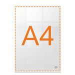 Nobo A4 Acrylic Freestanding Frame