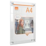 Nobo A4 Acrylic Wall Poster Frame