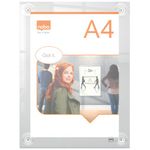 Nobo A4 Acrylic Wall Poster Frame