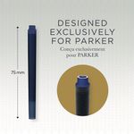 Parker Blu Quink Permink Cartx5 Pk12
