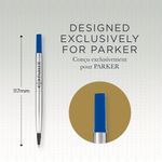 Parker Med Blu Rollerball Refil Pk12