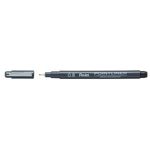 Pentel P/Liner Pigmt Line 0.8 Blk 12