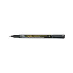 Perm Marker Super Fine Black Pk12