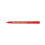 Perm Marker Super Fine Red Pk12