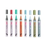 Pentel Pnmk Med Bullet Ast Met Pk8
