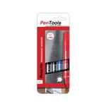 Pentel N50S Perm Marker Bull Asst P4