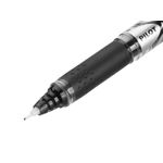 Pilot V5 Grip Liq Ink Rball Blk Pk12