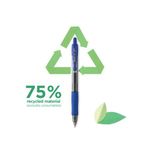 Pilot G2+ Begreen Rball Blu Pk 12