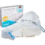 Aidapt Commode Liners W/Pads Pk50