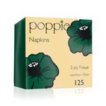 Poppies 2-Ply Nap 33Cm Grn Pk2000