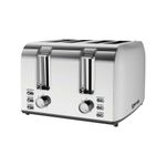 Igenix 4 Slice Toaster 1500W Ssteel