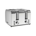 Igenix 4 Slice Toaster 1500W Ssteel
