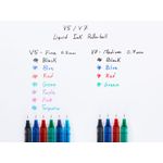 Pilot V5 Liquid Ink Pen Red Box 12