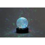 Led Light Up Glitter Ball Mood Light