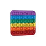Pop Fidget Pad Square Multicoloured
