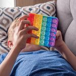 Pop Fidget Pad Square Multicoloured