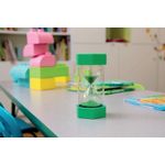 Sand Timer 1 Minute Green/Clear