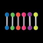 Spikey Light Up Double Baton 430Mm