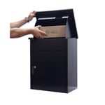Phoenix Parcel Box Blk Pb0581Bk
