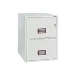 Phoenix 2 Drawer Fire Filing Cabinet