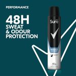 Sure Men Anti-Persp Aerosl 200Ml Pk6