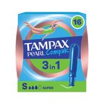 Tampax Compak Pearl Super X16 Pk8