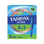 Tampax 3-In-1 Super Tampon X18 Pk4