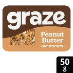 Graze Peanut Butter Flapjack 50G Pk9