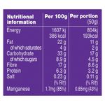 Graze Cocoa Vanilla Flapjack 50G Pk9