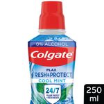 Colgate Plax Mouthwsh Cool 250Ml Pk6