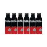 Gillette Shaving Foam Reg 200Ml Pk6
