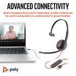 Poly Blackwire 3210 Uc Usb-C/A Hset