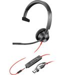 Poly Blackwire 3315 Ms Usb-C/A Hset