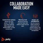 Poly Blackwire 5210 Usb-C/A Hset