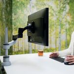 R-Go Zepher 4 C2 Single Monitor Arm