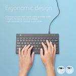 R-Go Compact Break Keyboard Black