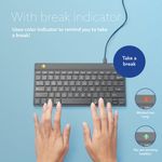 R-Go Compact Break Keyboard Black
