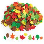 Autumn Leaves Foam Shapes Pk500